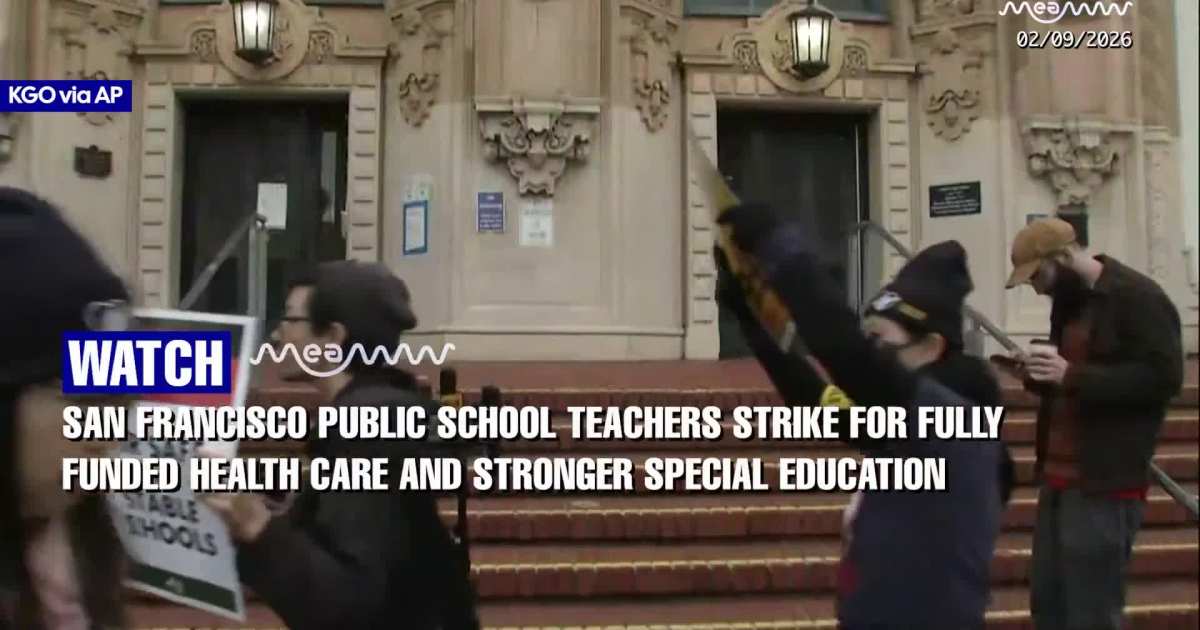 San Francisco Public School Teachers Strike for Fully Funded Health Care and Stronger Special Education