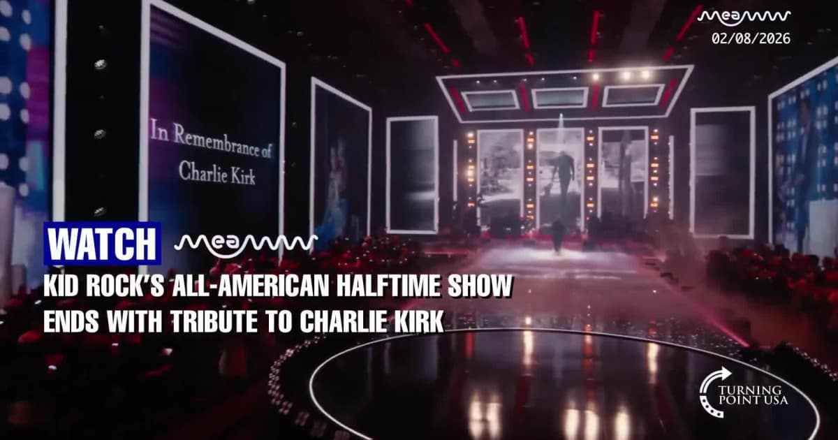 Kid Rock’s All-American Halftime Show Ends with Tribute to Charlie Kirk