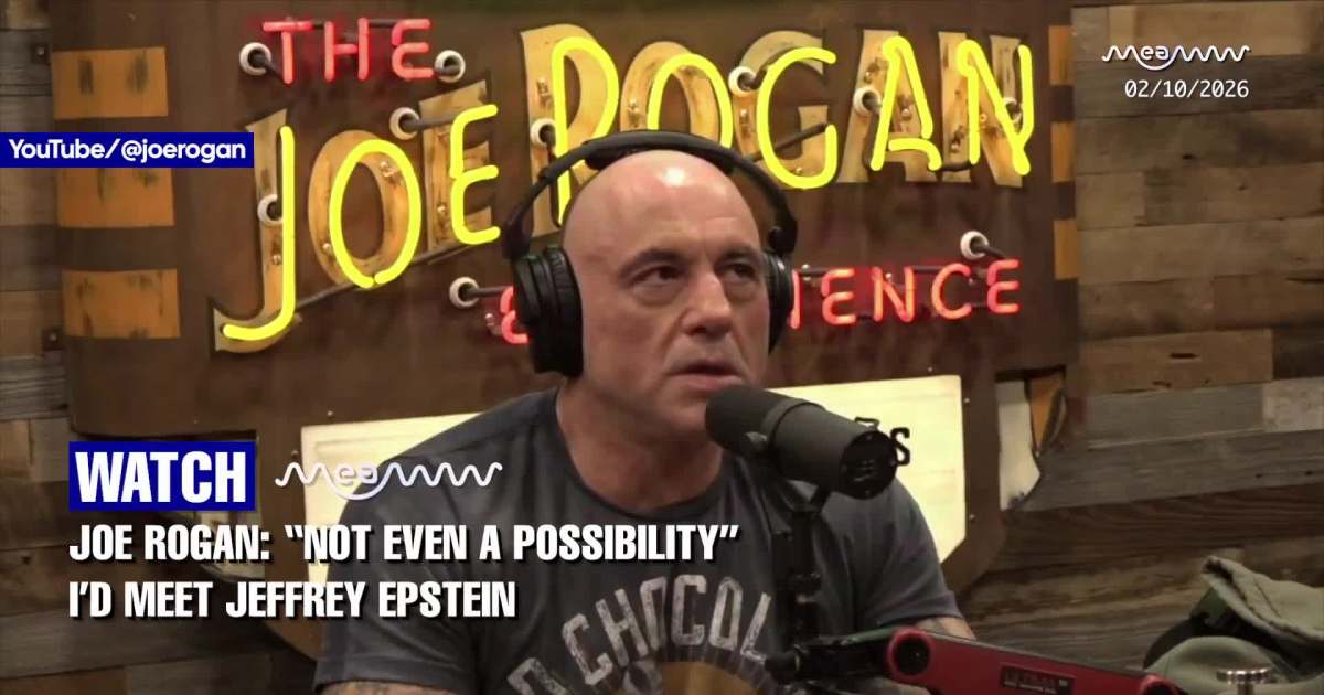 Rogan Reacts to Epstein Links, Says Guest Tried to Introduce Them ...