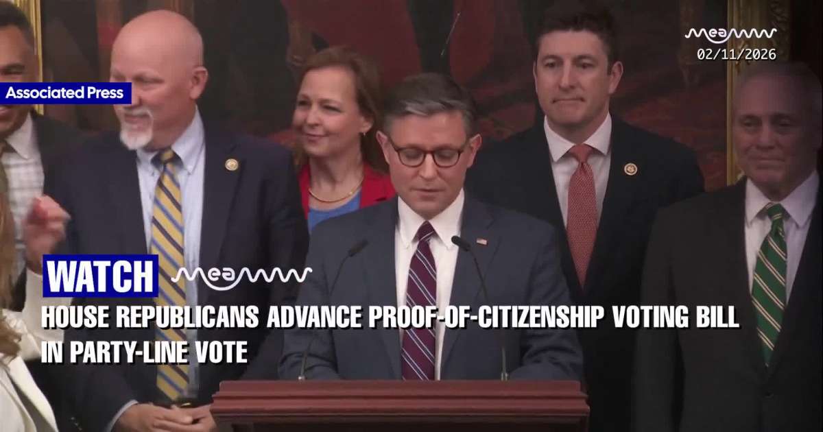 Citizenship Voting | House Republicans Advance Proof-of-Citizenship Voting Bill in Party-Line Vote