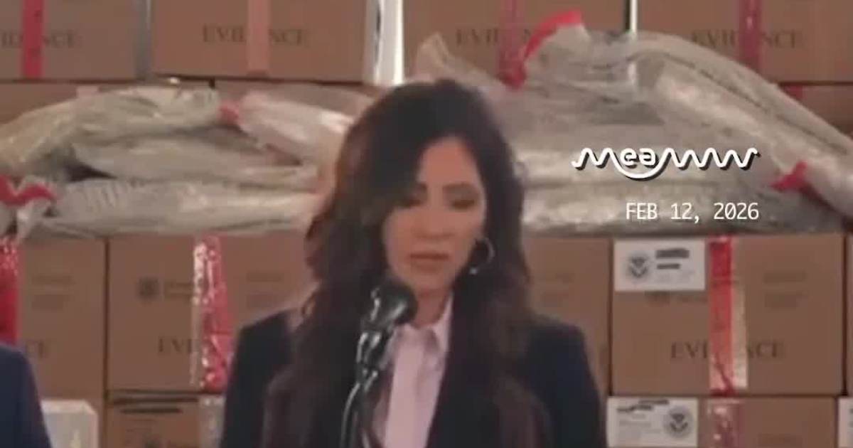 Noem: 188,218 Pounds of Illicit Dr*gs Seized in Major Enforcement Effort