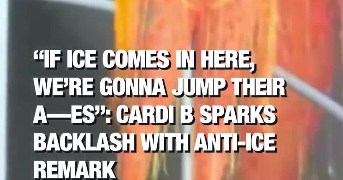 If ICE Comes in Here, We’re Gonna Jump Their A—es”: Cardi B Sparks Backlash With Anti-ICE Remark