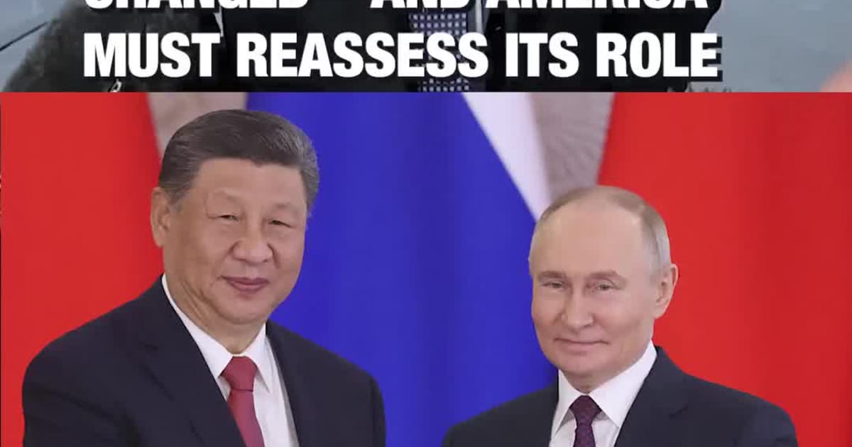 Rubio: The World Has Changed—and America Must Reassess Its Role