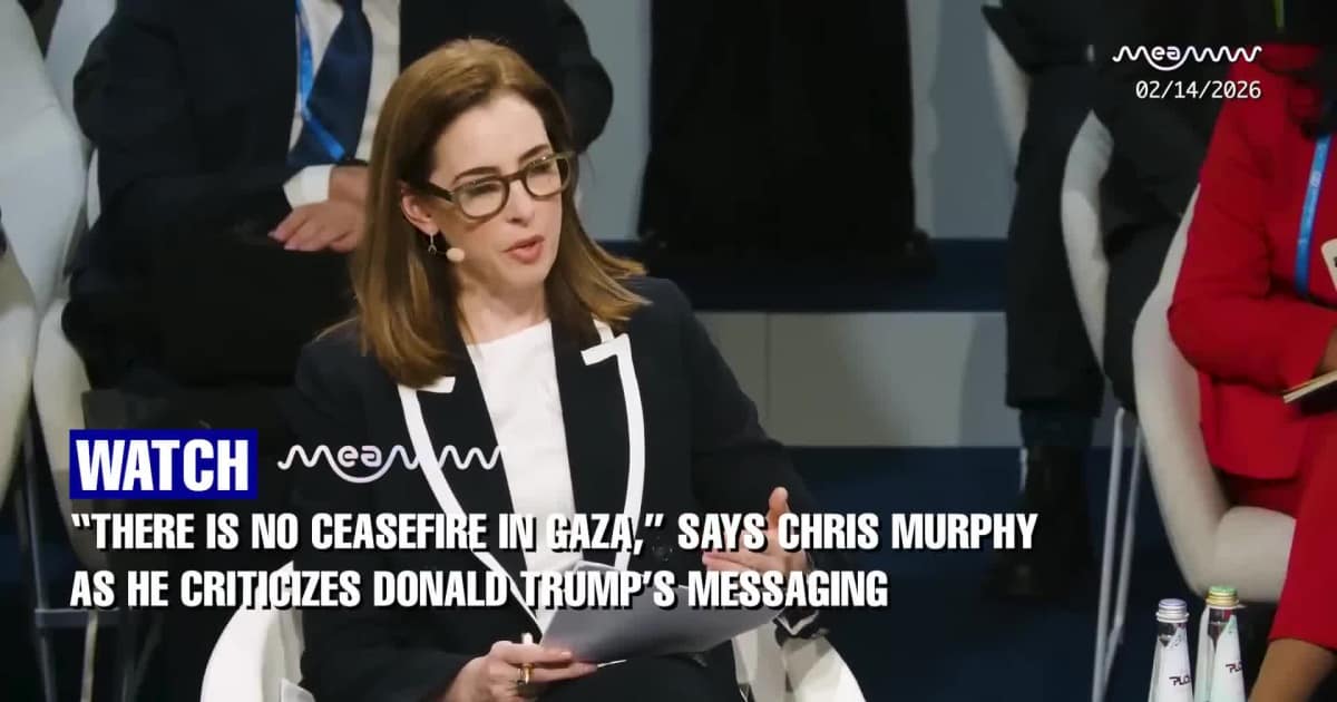 “There Is No Ceasefire in Gaza,” Says Chris Murphy as He Criticizes Donald Trump’s Messaging