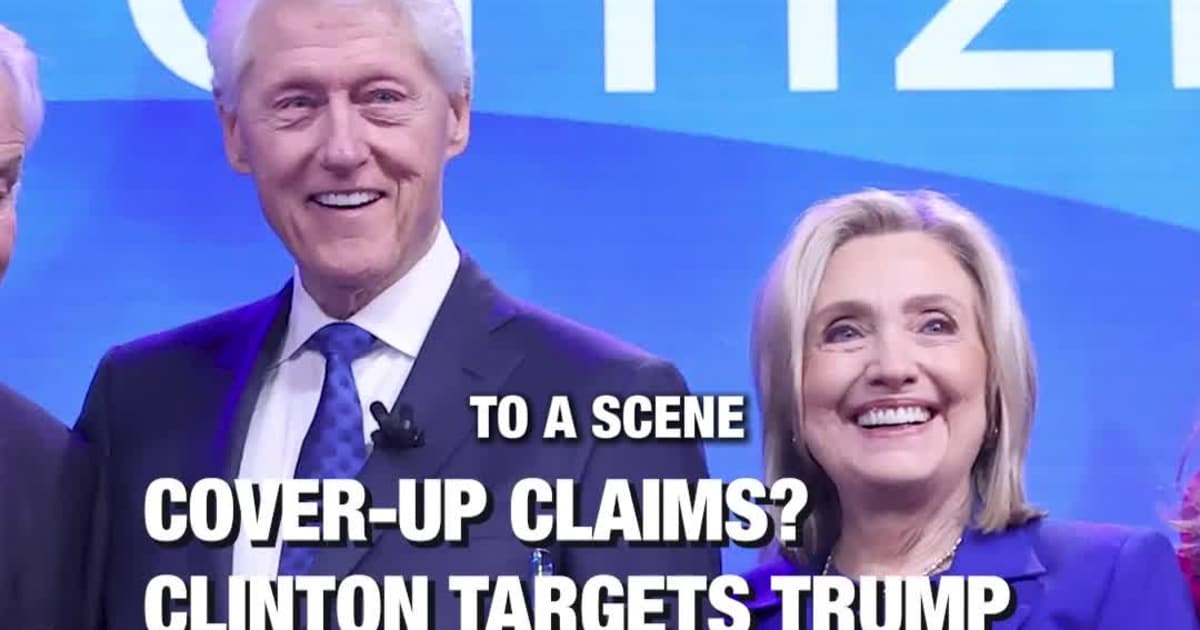 Cover-Up Claims? Clinton Targets Trump Administration Over Epstein Case