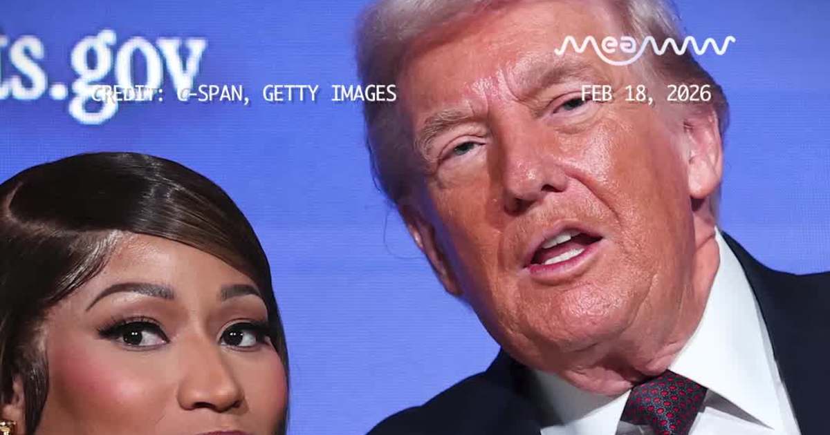 “I Love Nicki Minaj… So Beautiful” — Donald Trump Praises Rap Star in Lighthearted Moment