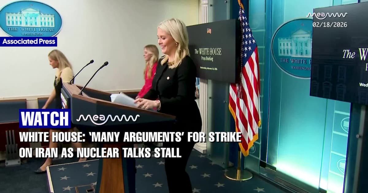 Karoline Leavitt Warns Iran to ‘Make a Deal’ as Trump Weighs Military Action