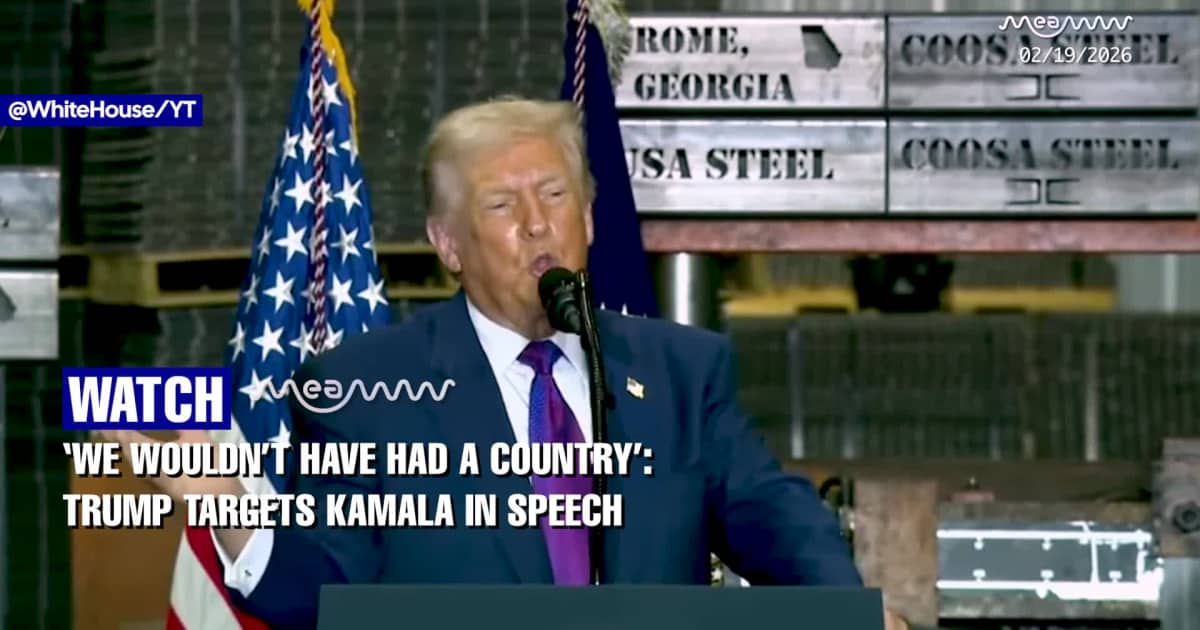 Trump Calls Kamala Harris a ‘Moron,’ Says US Would’ve Been ‘Finished’