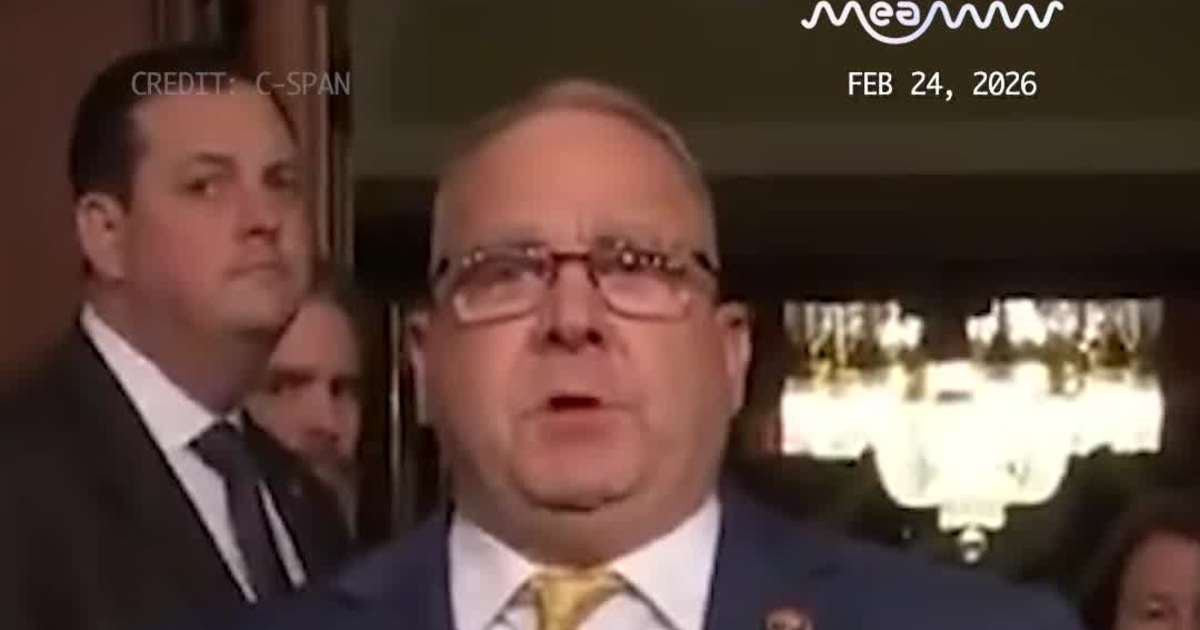 President Trump Arrives at U.S. Capitol for State of the Union Address