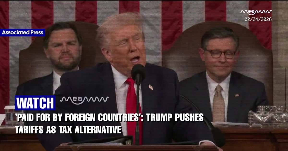 Trump: Tariffs Could Replace Income Taxes and Lift Burden Off Americans