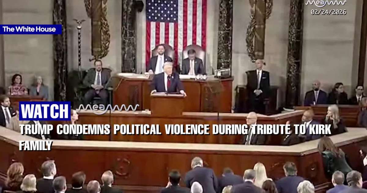 ‘One Nation Under God’: Trump Urges Unity While Honoring Erika Kir