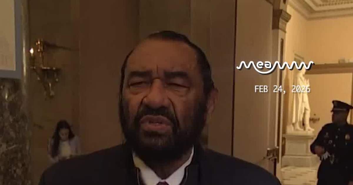“I Wanted to Confront Him” Rep. Al Green Explains Disruption After SOTU Removal