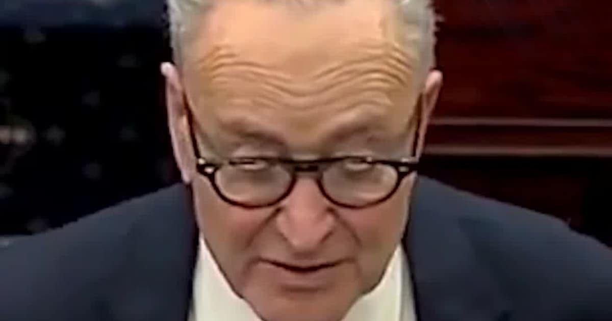 Schumer Erupts on Senate Floor After Trump’s State of the Union