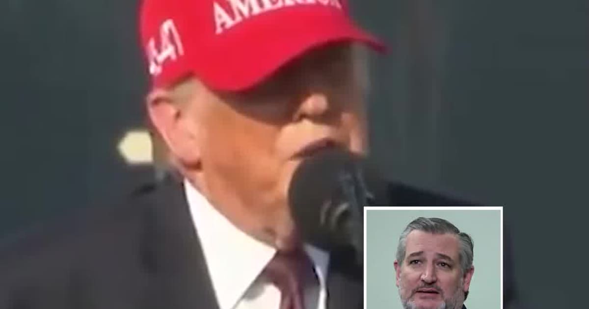 “So Talented” — Trump Says He’s Considering Ted Cruz as Potential Supreme Court Nominee