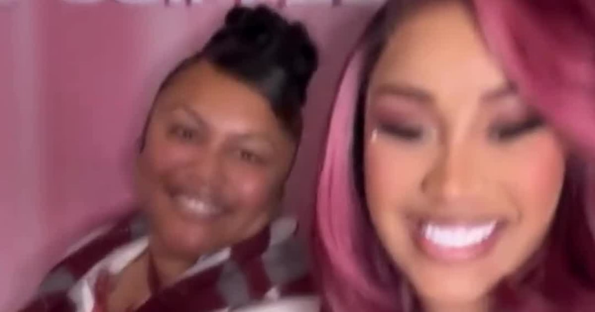 Cardi B Kisses Superfan After Spotting Portrait Tattoo