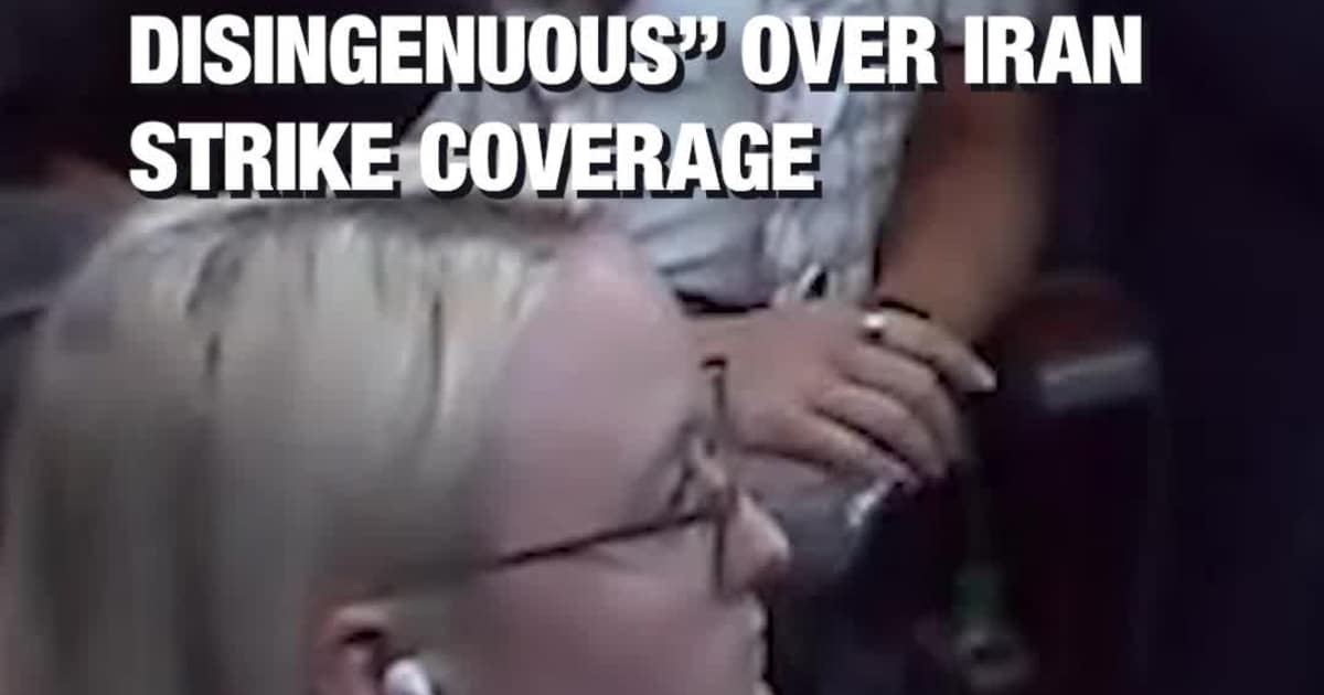 Leavitt Blasts CNN to Its Face: “You’re Being Disingenuous” Over Iran Strike Coverage