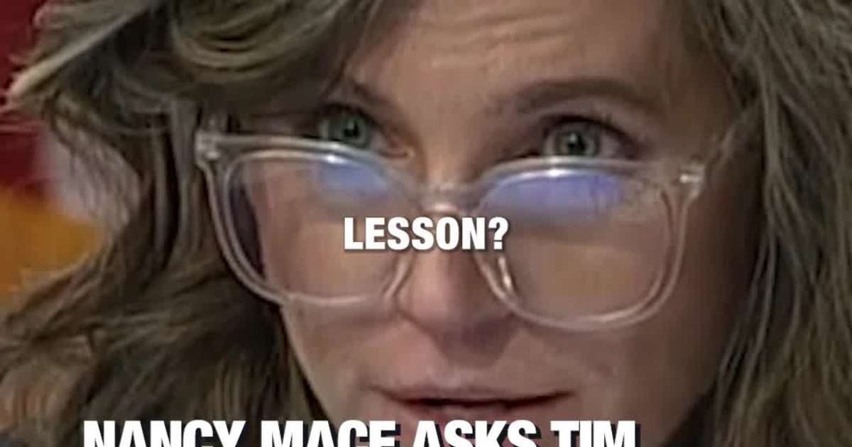 Nancy Mace Asks Tim Walz to Define ‘Woman’-  Links Question to State Fraud Scandal