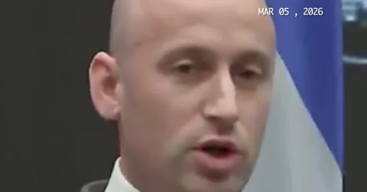 Stephen Miller “Citizens Have a Human Right to Live in Safety and Security”