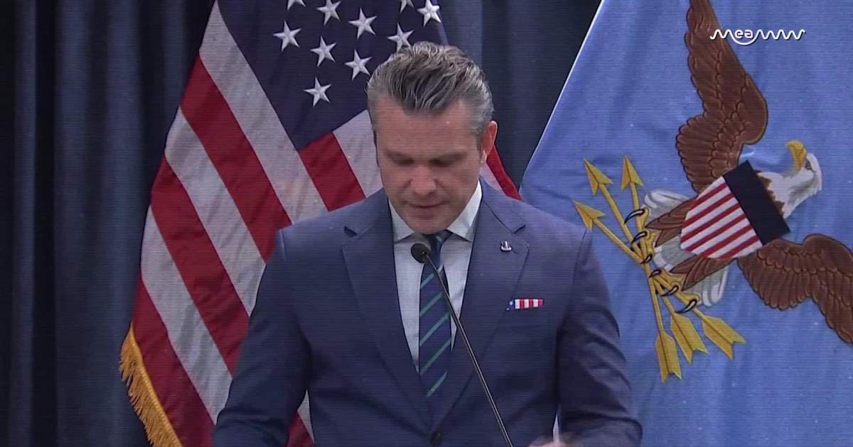 Hegseth on Iran Operation: “We Have Total Dominance in the Skies and Seas”