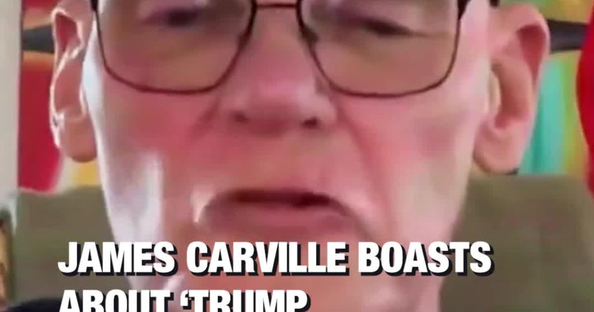 James Carville Boasts About ‘Trump Derangement Syndrome’ in Explicit Rant