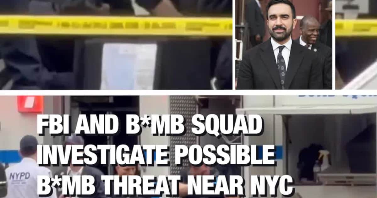 FBI and B*mb Squad Investigate Possible B*mb Threat Near NYC Mayor’s Residence
