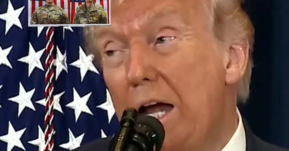Trump: Many U.S. Troops Are Living With Life-Changing Injuries From Roadside Bombs