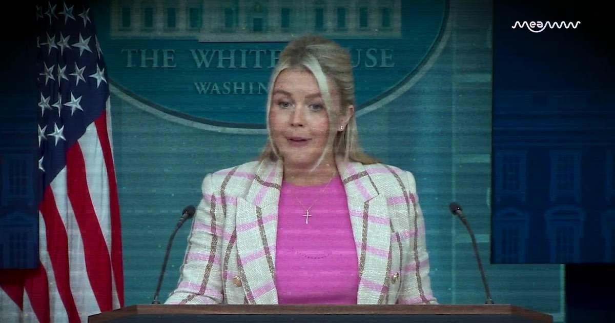 'Where Does He Get That?': Leavitt Pressed On Trump Saying Iran Was Planning To Attack US Troops