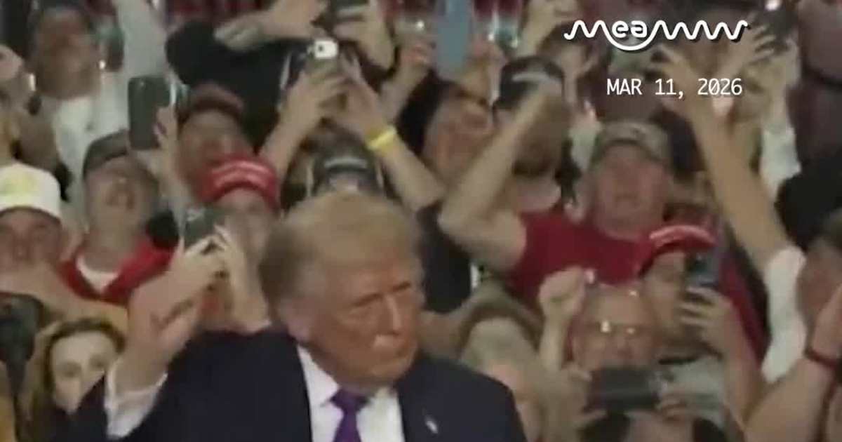 Trump impresses Kentucky with his signature dance moves