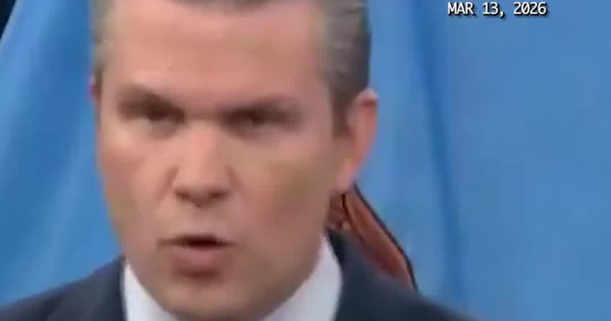 Hegseth “Iran’s New Supreme Leader Is Wounded and Likely Disfigured”