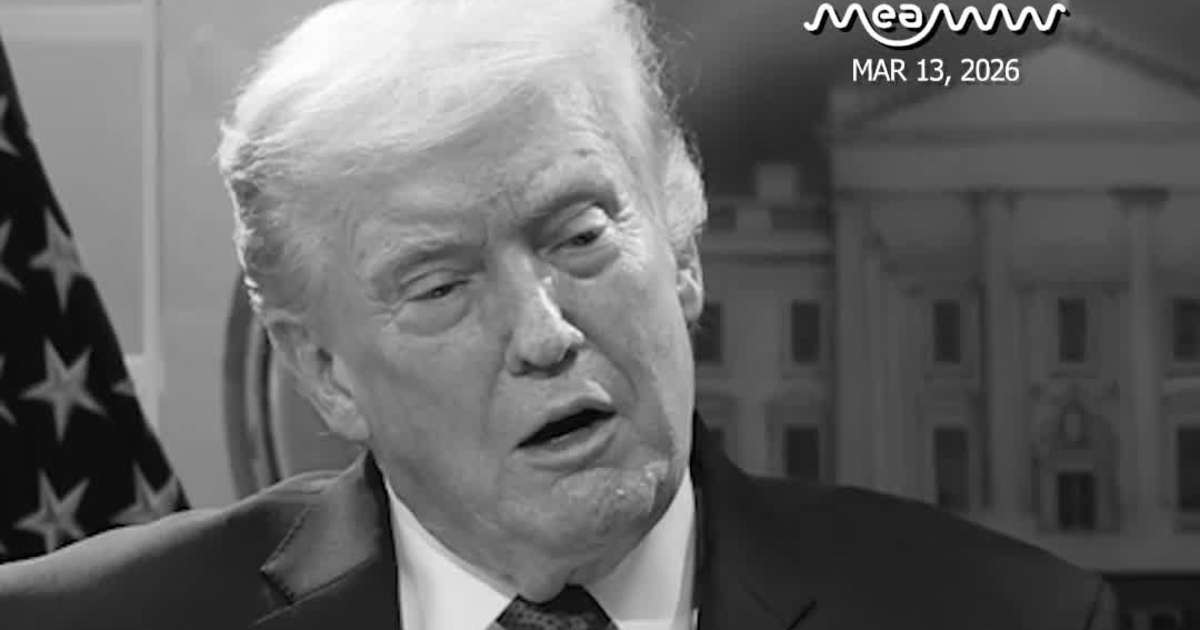 Trump: ‘I’ll Know When Iran W*r Ends When I Feel It In My Bones’