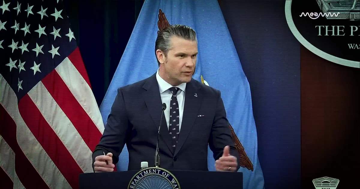 Hegseth Asked When Hormuz Strait 'Might Be Fully Operational Again'