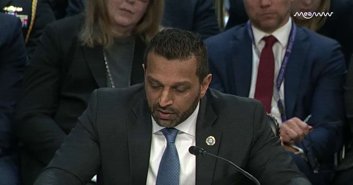 Kash Patel Confirms FBI Buys Americans’ Location Data Under Questioning