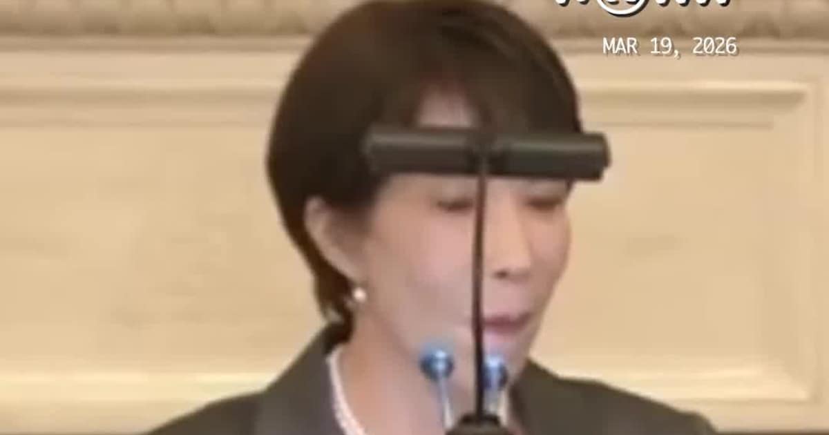 Japan’s Takaichi Draws Laughs With Birthday Wish for Barron Trump