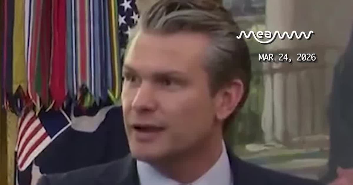 Pete Hegseth on Iran Conflict: “We Negotiate With B*mbs”
