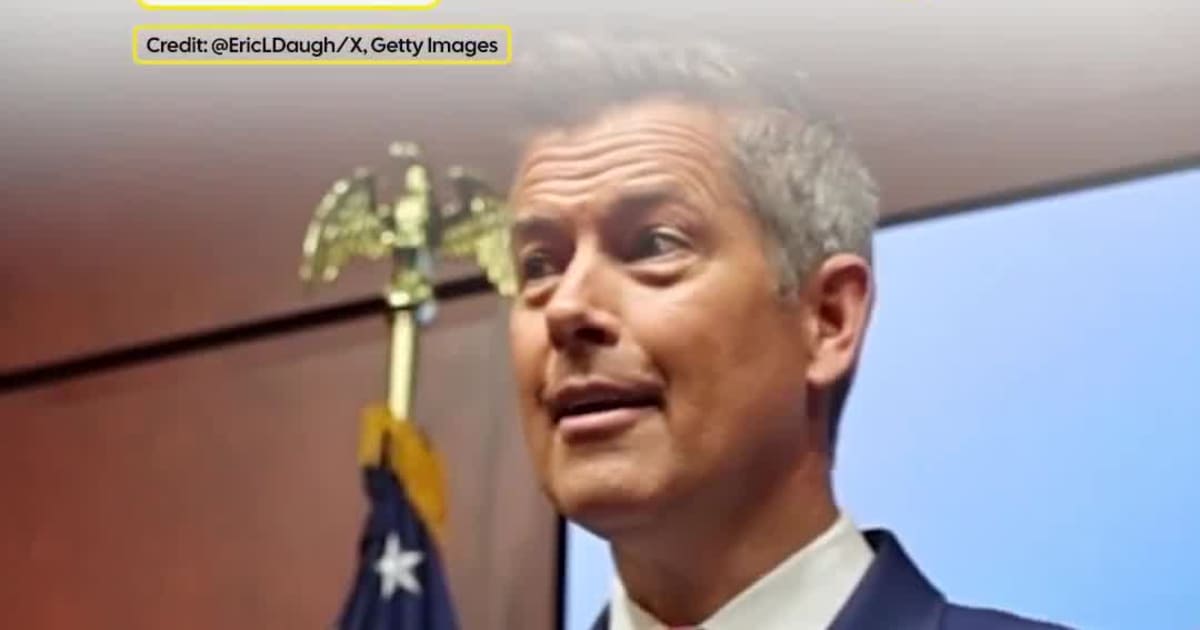 “No Slippers or Pajamas in Airports” - Sean Duffy polices Travelers Ahead of Thanksgiving