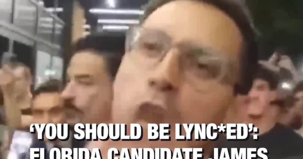 ‘You Should Be Lynched’: Florida Candidate James Fishback Sparks Backlash in Heated Exchange