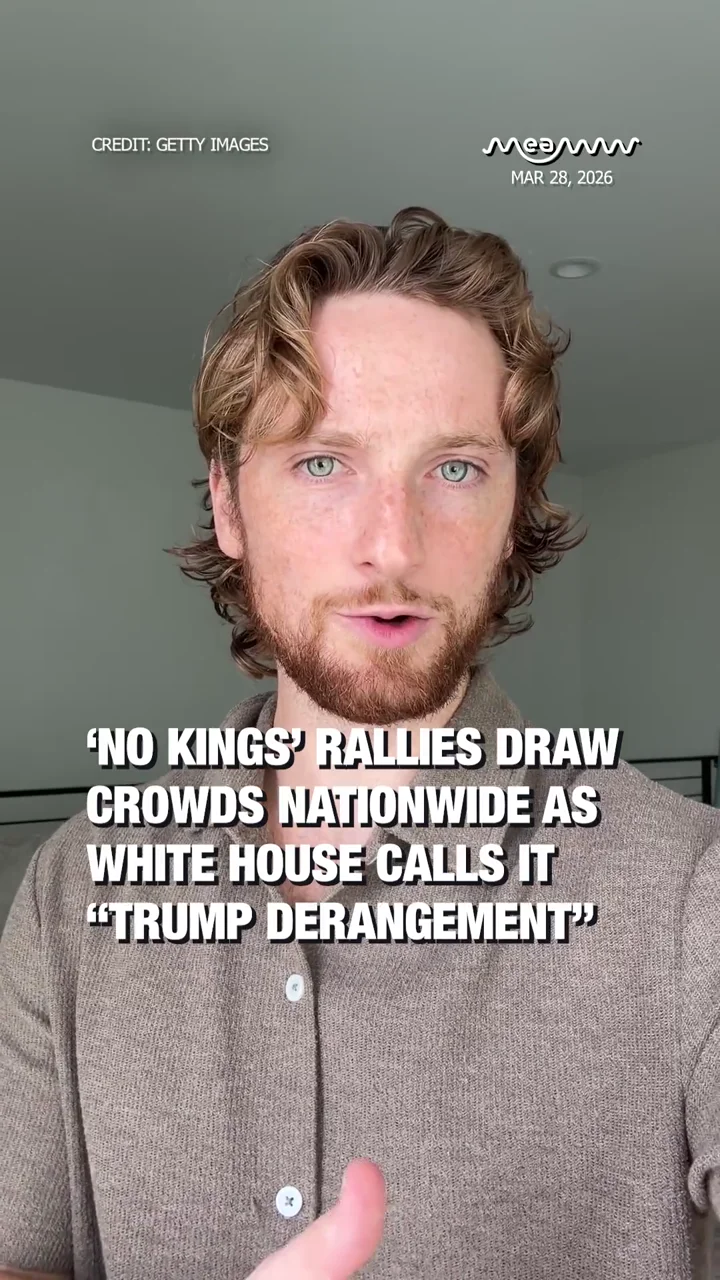‘No Kings’ Rallies Draw Crowds Nationwide as White House Calls It “Trump Derangement”