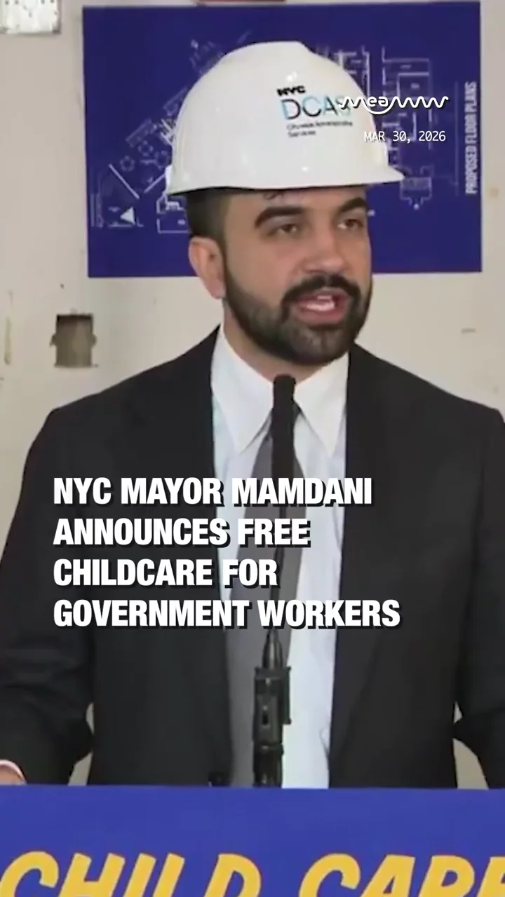 NYC Mayor Mamdani Announces Free Childcare for Government Workers
