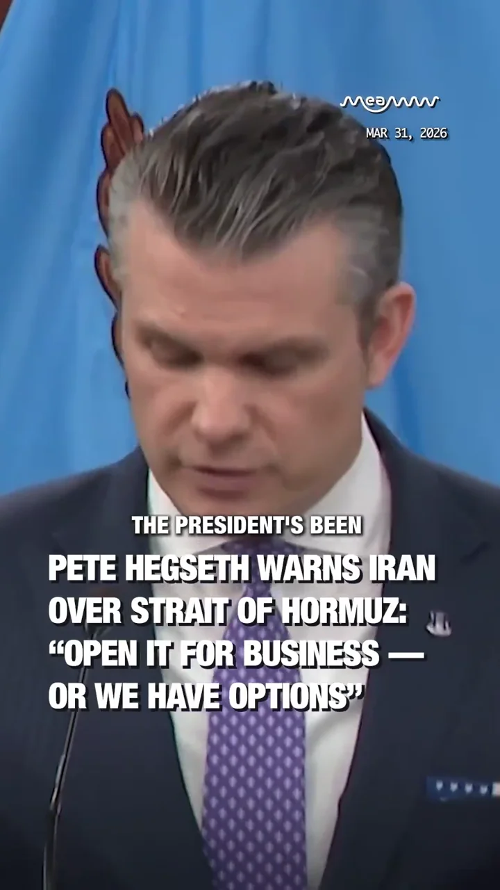 Pete Hegseth WARNS Iran Over Strait of Hormuz: “Open It for Business — Or We Have Options”