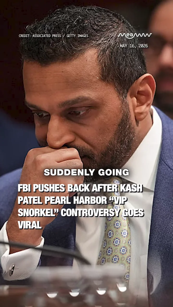 FBI Pushes Back After Kash Patel Pearl Harbor “VIP Snorkel” Controversy Goes Viral