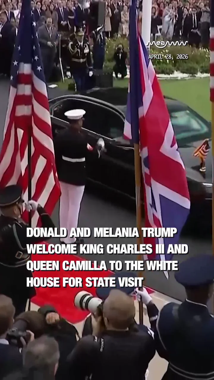 Donald and Melania Trump Welcome King Charles III and Queen Camilla to the White House for State Visit
