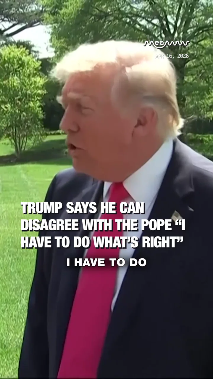 Trump Says He Can Disagree With the Pope “I Have to Do What’s Right”