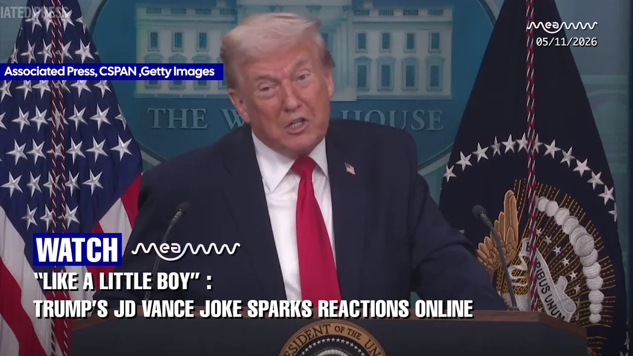 “LIKE A LITTLE BOY”: Trump Jokes About JD Vance’s WHCD Evacuation!