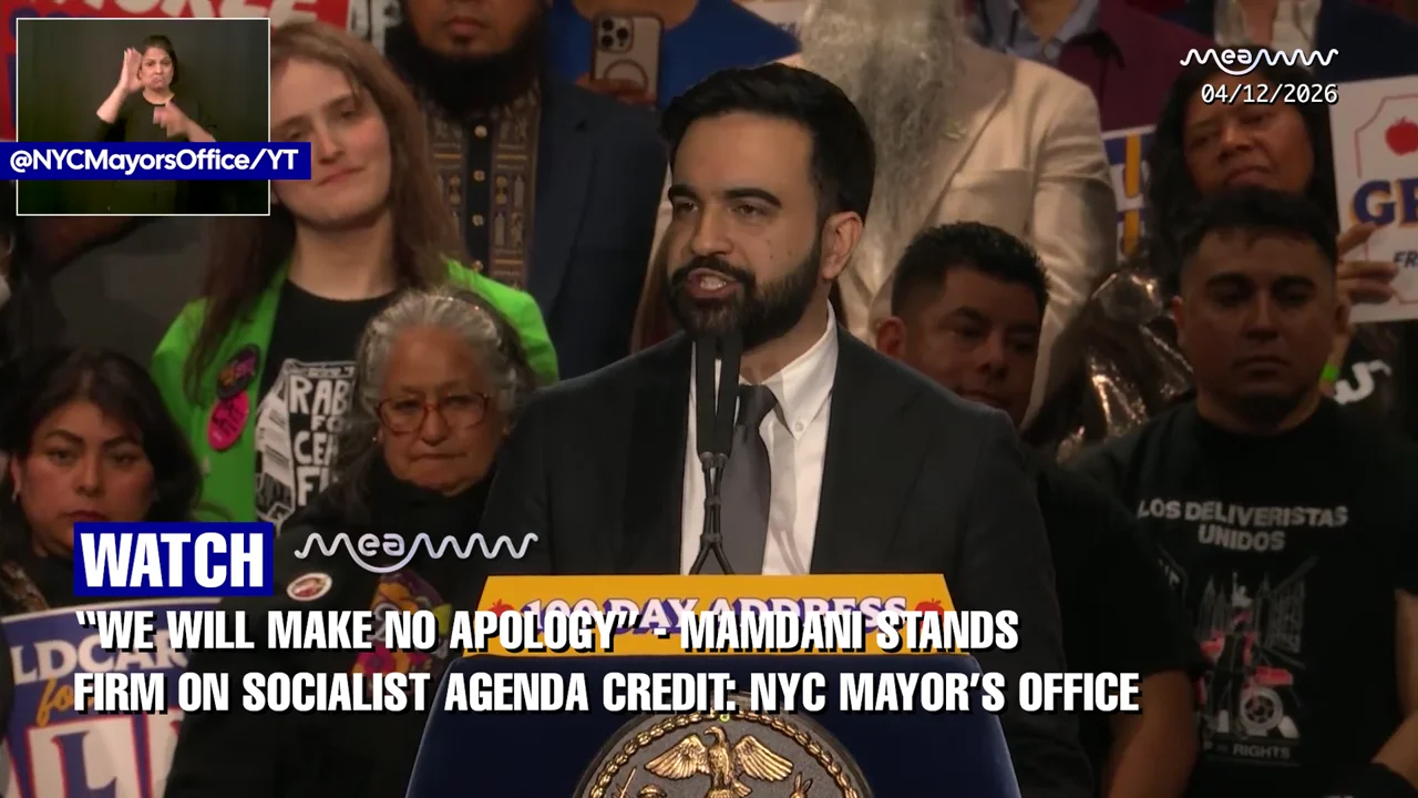 "I Was Elected a Democratic Socialist & I Will Govern as One" - Mamdani Unveils $1.2B Childcare Plan at 100-Day Mark