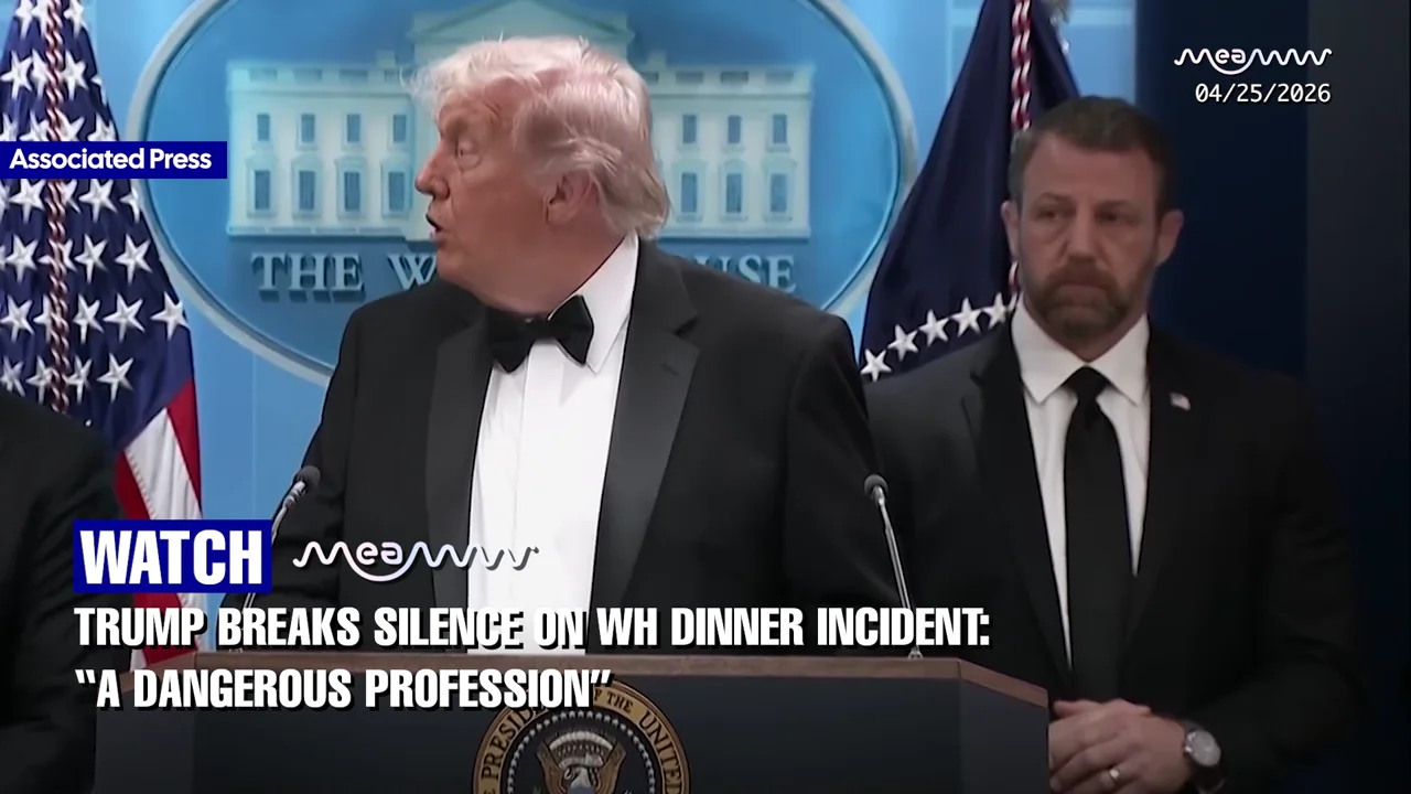 "I Fought Like Hell to Stay" — Trump Speaks Out After White House Correspondents' Dinner Security Scare