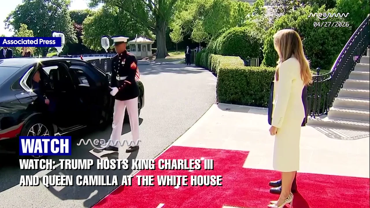 WATCH: "The King Has Arrived" - Trump Hosts King Charles III and Queen Camilla at the White House