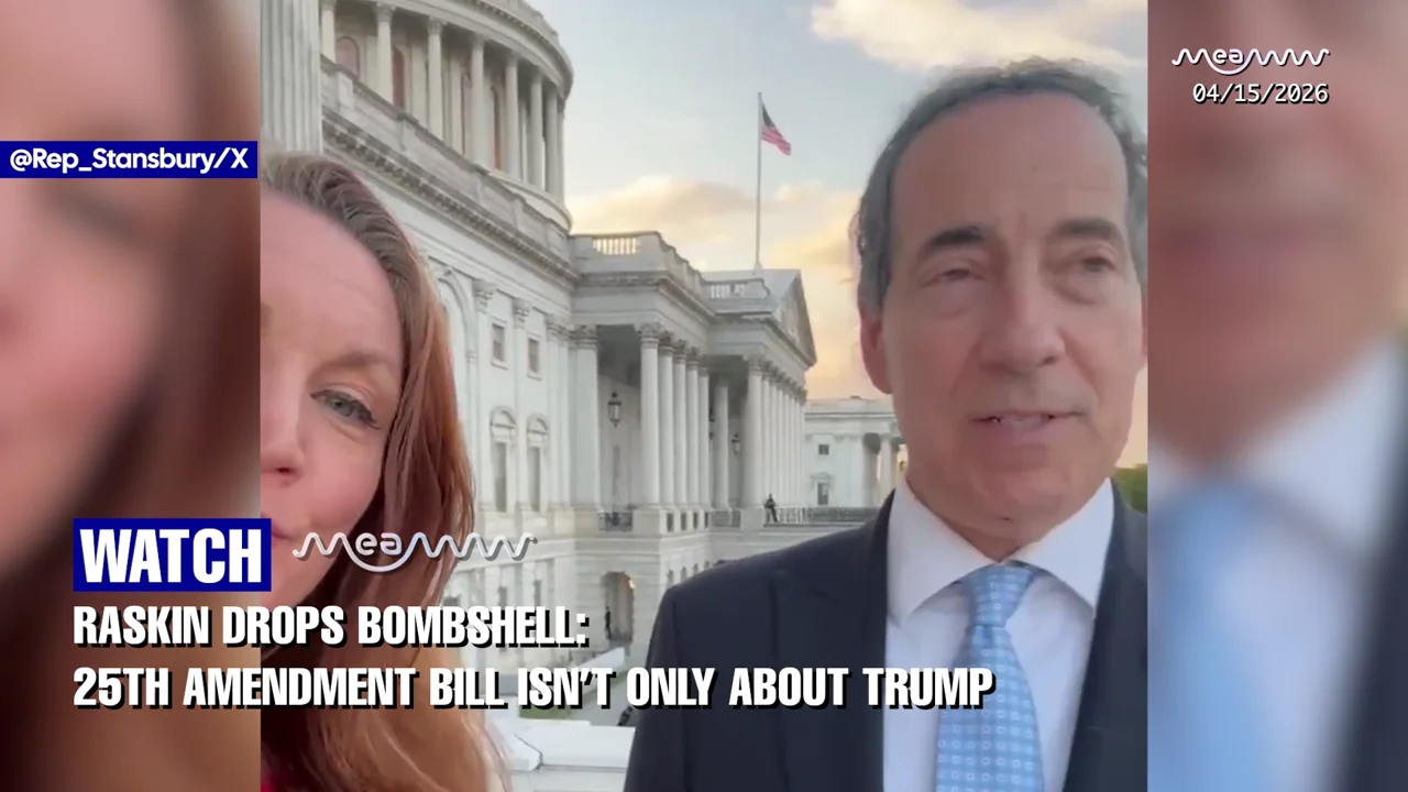 25th Amendment PUSHED: Raskin DROPS A BOMB — “Trump Pretends He’s Jesus!”