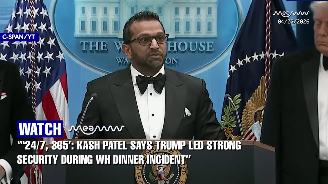 WATCH - FBI Director Kash Patel Praises Trump After DC Shooting Incident!