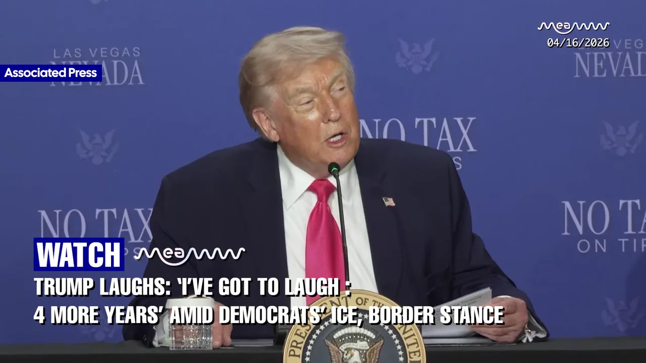 "What A Bunch Of Lunatics!"- Trump Slams Democrats Over ICE Funding & Men In Women’s Sports!