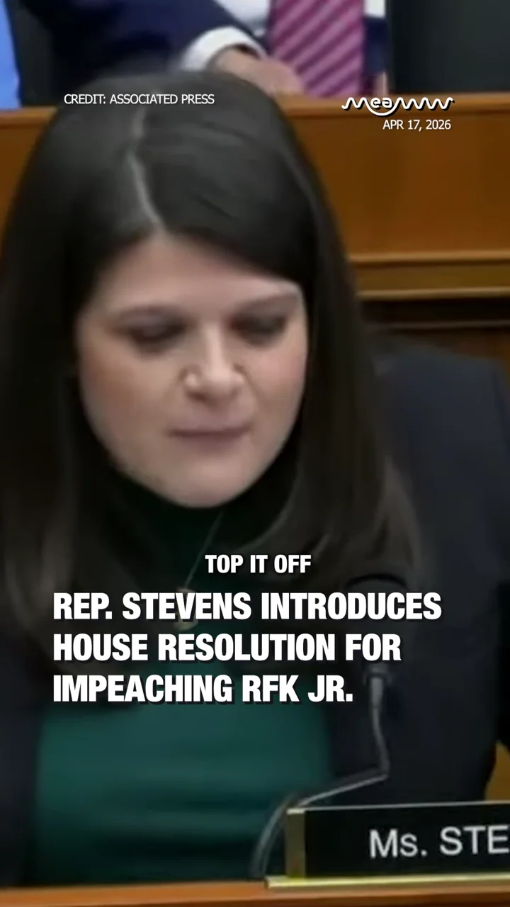 Rep. Stevens introduces House Resolution for impeaching RFK Jr.
